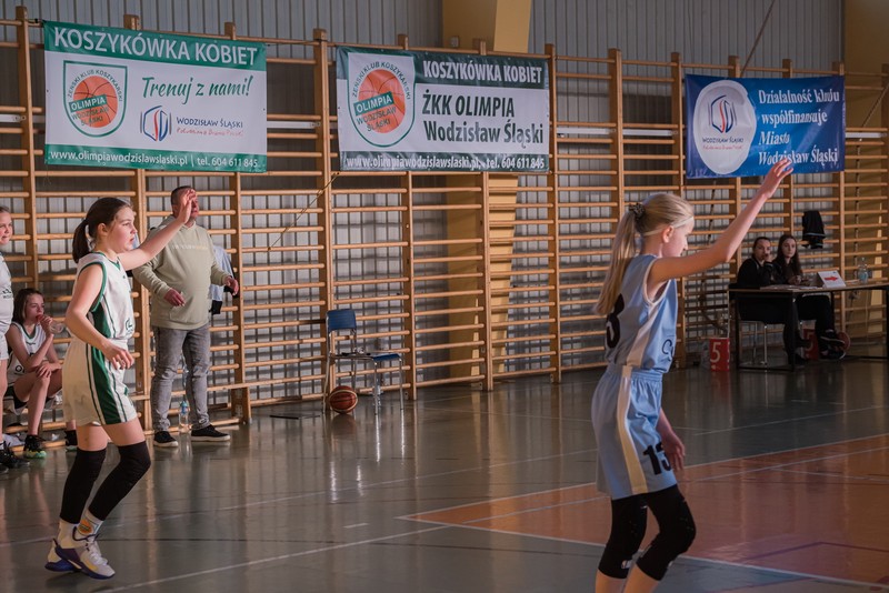 dziewczyny grają w koszykówkę