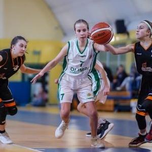 ŻKK Minibasketball Racibórz podczas gry 7